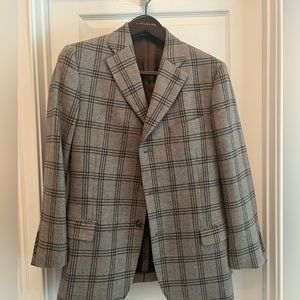 Men’s custom sport coat in Italian wool from Vitale Barberis Canonico. Like new